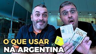 Qual melhor forma de pagar na Argentina: Real, Dolar, Pesos ou cartão global Nomad?