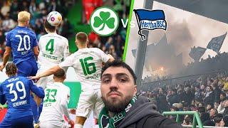 Hrgota Traumtor ! Fürth Vs Hertha Berlin Stadion Vlog#3