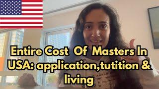 How Much Money Will You Spend Studying In USA |Application Cost, Tuition Fee,Living Expenses