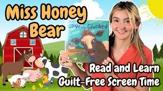 Speech Therapist Reads "The Cow Who Clucked" | Early Language Skills | Read Aloud