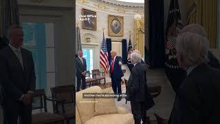 Democrats accuse Trump of insider trading after pausing some tariffs