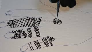 نقش حنا خفيف جديد 2023 | henna design | finger mehndi design 2023