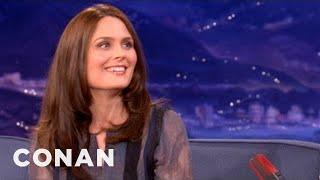 Emily Deschanel Loved To Torture Zooey Deschanel | CONAN on TBS