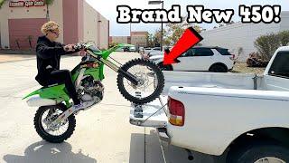 Brand New 450 Wheelies Out Of Dealership! - Buttery Vlogs Ep193