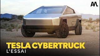 On a ESSAYÉ le Tesla Cybertruck, L'OVNI qui fait tant parler !