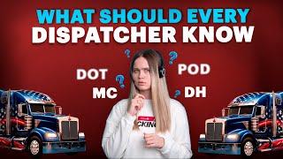 Truck Dispatcher Terminology You Must Know -  Freight Dispatcher Training