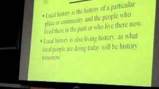 What is local history