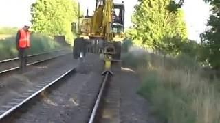 Tasty Plant - Railway track maintenance. Ballast ploughing Ballast regulating. Richter & Muller S1.