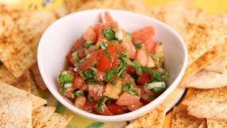 Homemade Pico de Gallo Salsa Recipe - Laura Vitale - Laura in the Kitchen Episode 379