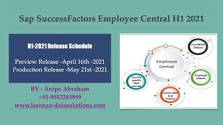 SuccessFactors Employee Central H1 2021 Release