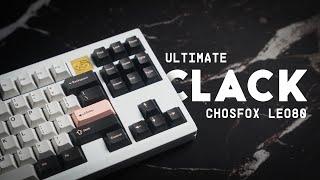 This Keyboard is the Epitome of Clack. Chosfox Leo80 Review