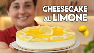 NO BAKE LEMON CHEESECAKE Easy Recipe - Homemade by Benedetta