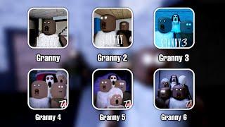 Granny 1 2 3 4 5 6 Roblox Multiplayer Full Gameplay | Granny Roblox New Update | Granny 5 Roblox