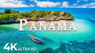 FLYING OVER PANAMA (4K UHD) - Soothing Music Along With Beautiful Nature Video - 4K Video ULTRA HD