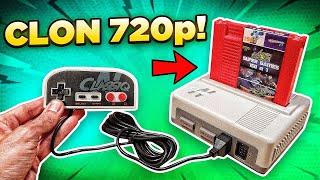  ¿NINTENDO NES en HD? ️ JUEGA a CARTUCHOS de NES en una TV ACTUAL con  la 𝗖𝗟𝗔𝗦𝗦𝗜𝗤 𝗡