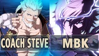 GBVSR:Coach Steve (Soriz) Vs MBK (Lucilius)| High Level Gameplay.