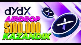 dYdX Airdrop ile 100,000 Dolar Kazandık | Yeni DeFi Airdrop Fırsatları İçin Yapılması Gerekenler