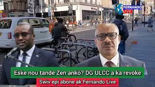 Eske DG ULCC a sou revoke.... Lave men nou. Nou tande koze Pierre ap di nou.