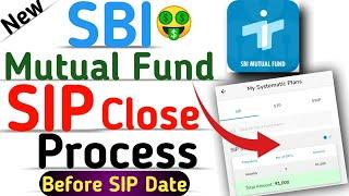 How to Close / Cancel SBI Mutual fund SIP before SIP Due date | | SIP Cancel Process in Investap |