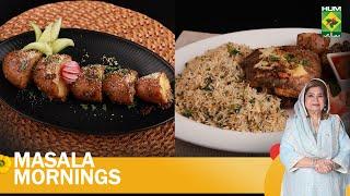 Caprese Beef Steak, Flaming Rice & Roasted Garlic Potatoes Recipe | Masala Mornings 23 Oct 2024