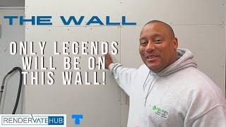 The wall! where legends will be pinned!