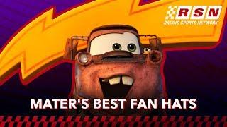 Mater's Best Fan Hats in Cars | Racing Sports Network by Disney•Pixar Cars