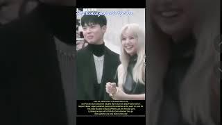 BLACKPINK's Lisa, and Park Bo Gum attend the CELINE Men's Summer2023 FashionShow #shorts #shortvideo