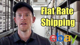 Use Flat Rate Shipping On eBay