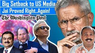 Biggest Setback for US Media. Jaishankar Proved Right Again.