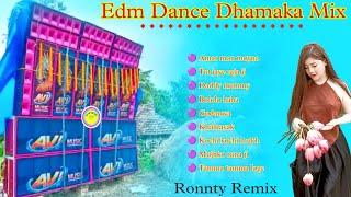 Edm Dance Dhamaka Mix | Top To  Dance Dhamaka Edm Mix 2024 | Ronnty Remix | Dj Siday Remixe