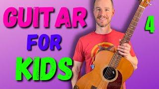 Guitar Lesson For Kids - Part 4 - Minecraft Theme - Absolute Beginner Series #guitar #kids