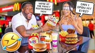 Making my Girlfriend DRESS UP for a DATE then taking her to MCDONALDS *HILARIOUS PRANK!*