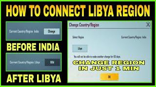 HOW TO CONNECT LIBYA REGION IN PUBG MOBILE || TRICK TO CONNECT LIBYA COUNTRY || BONUS CHALLENGE