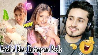 Pakistani Reaction on Arishfa Khan Comedy Instagram Reels Videos- Rk Reactions