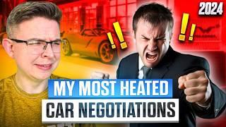 Most HEATED Car Negotiations!