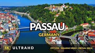 4K Passau Deutschland Rundgang Bayern