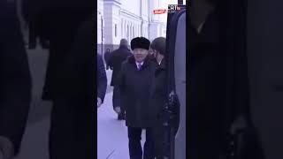 Последние кадры Нурсултана Назарбаева с Лукашенко в Санкт Петербурге / Белсат #shorts