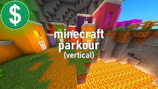 Minecraft Parkour Gameplay NO COPYRIGHT (Vertical)