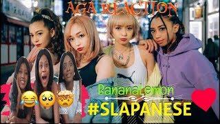 BananaLemon - ‘#Slapanese’  Reaction by African Girls & Asia Reaction | Dir. by Spikey