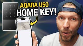 Best BUDGET Smart Lock with Home Key!  The New Aqara U50 Smart Lock