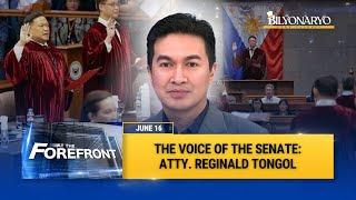 At the Forefront: Atty. Regie Tongol: The Voice the Impeachment Court