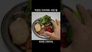 간편한 직장인 다이어트 식단 팁.