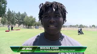 IEMG SPORTS WEEKLY: San Bernardino Football Offensive Line, Head Coach Shawn Collins Interview