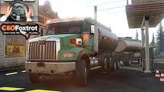 MISSING Fuel Trailer Recovery Driving A Heavy Duty Fuel Truck  [ Snowrunner + Thrustmaster ]