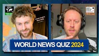 915. The World News Quiz 2024  with Stephen from SEND7 Podcast