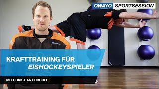 Eishockey Krafttraining: Muskelaufbauübungen für Eishockeyspieler | Off-Ice-Training