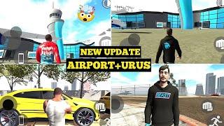 Finally Indian Bike Driving 3D New Update Aagya | Airport+Urus Code|New Year Update|Harsh in Game