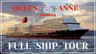 CUNARD Queen Anne Full Ship Tour