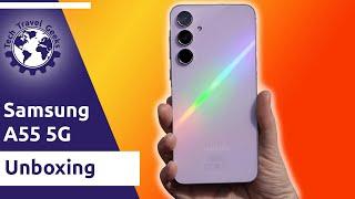 Samsung Galaxy A55 5G (Awesome Lilac) - Unboxing and First Impressions