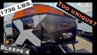 Taxa Outdoors Cricket X Pop Up Camper: Unique Bunkhouse Overland Travel Trailer RV